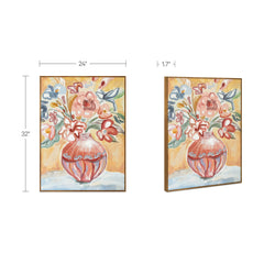 Gardener Multicolor Framed Painting - Ornate Home