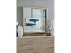Gardenia Beveled Glass Wall or Dresser Mirror in Chai - Ornate Home