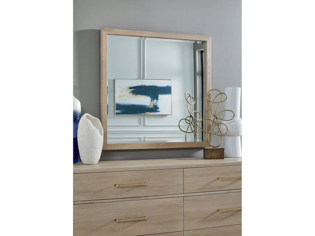 Gardenia Beveled Glass Wall or Dresser Mirror in Chai - Ornate Home