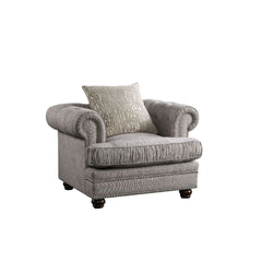 Gardenia Gray Chair - Ornate Home