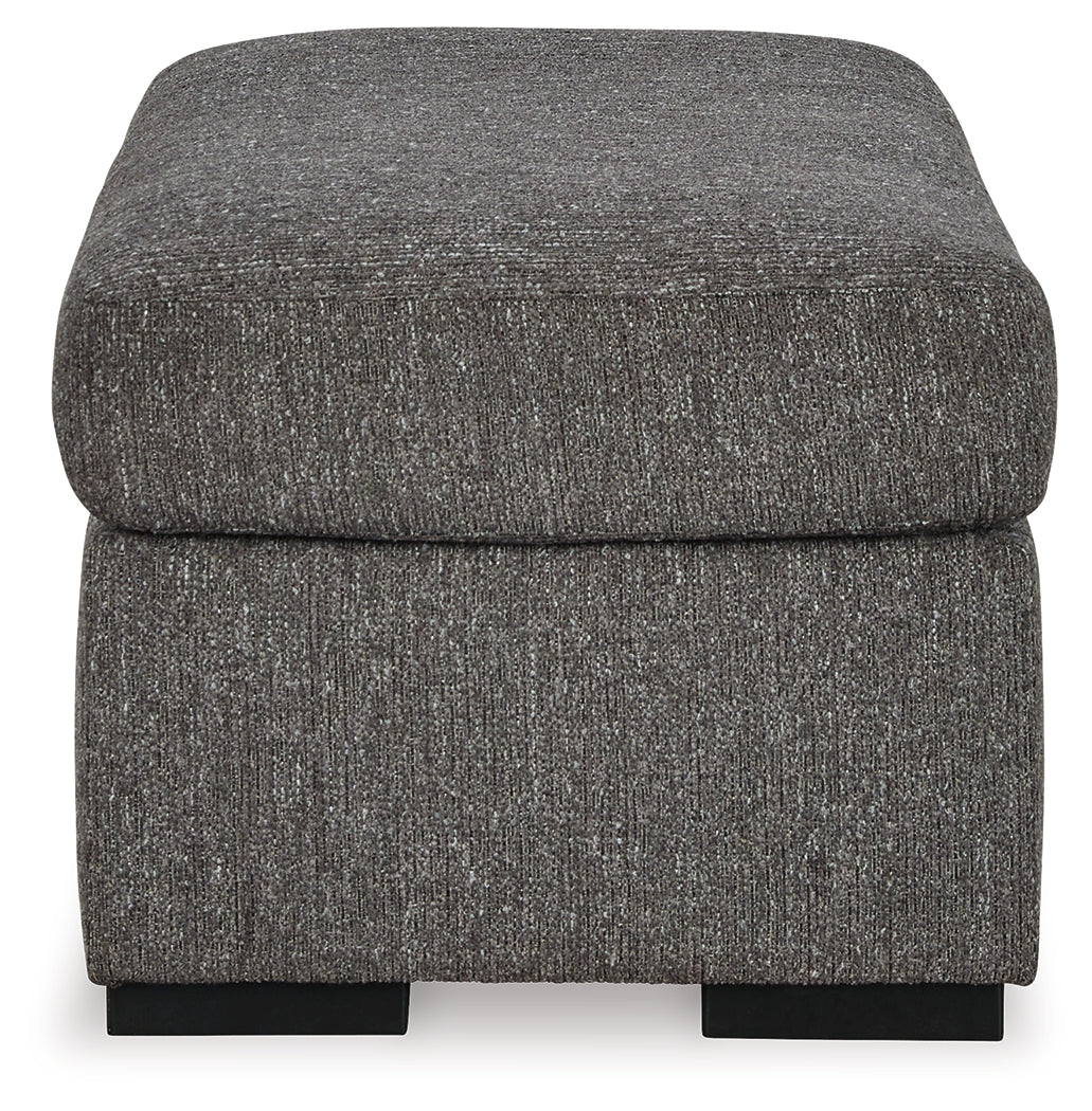 Gardiner Pewter Ottoman (Online Special Price) - Ornate Home