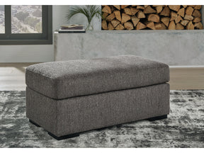 Gardiner Pewter Ottoman - Ornate Home
