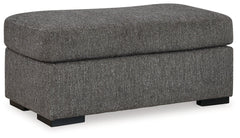 Gardiner Pewter Ottoman - Ornate Home