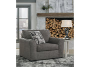 Gardiner Pewter Oversized Chair - Ornate Home