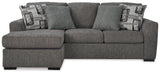 Gardiner Pewter Reversible Sofa Chaise (Online Special Price) - Ornate Home