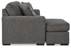Gardiner Pewter Sofa Chaise and Ottoman - Ornate Home