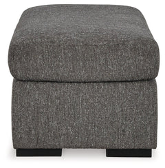 Gardiner Pewter Sofa Chaise and Ottoman - Ornate Home