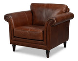 Gardner Newark Brown Chair - Ornate Home