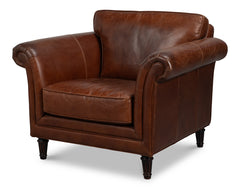 Gardner Newark Brown Chair - Ornate Home