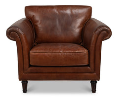 Gardner Newark Brown Chair - Ornate Home