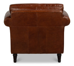 Gardner Newark Brown Chair - Ornate Home
