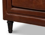 Gardner Newark Brown Chair - Ornate Home