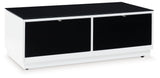 Gardoni White/Black Coffee Table (Online Special Price) - Ornate Home