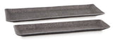 Garekton Pewter Finish Tray (Set of 2) (Online Special Price) - Ornate Home