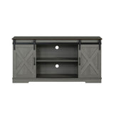 Garibaldi Brown/Gray TV Stand - Ornate Home