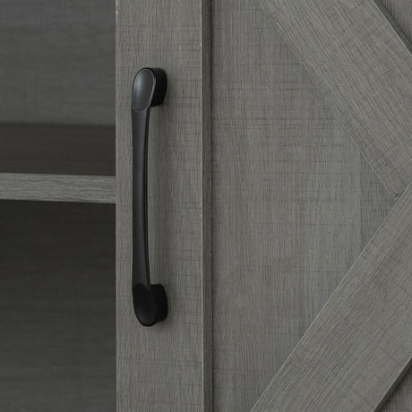 Garibaldi Brown/Gray TV Stand - Ornate Home