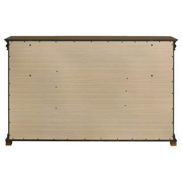 Garland Brown Cherry 11-drawer Bedroom Dresser Cabinet - Ornate Home