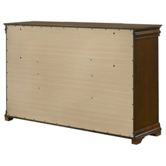 Garland Brown Cherry 11-drawer Bedroom Dresser Cabinet - Ornate Home