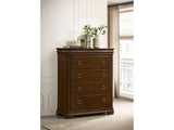 Garland Brown Cherry 4-drawer Bedroom Chest of Drawers - Ornate Home