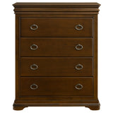Garland Brown Cherry 4-drawer Bedroom Chest of Drawers - Ornate Home