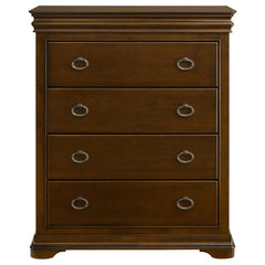 Garland Brown Cherry 4-drawer Bedroom Chest of Drawers - Ornate Home