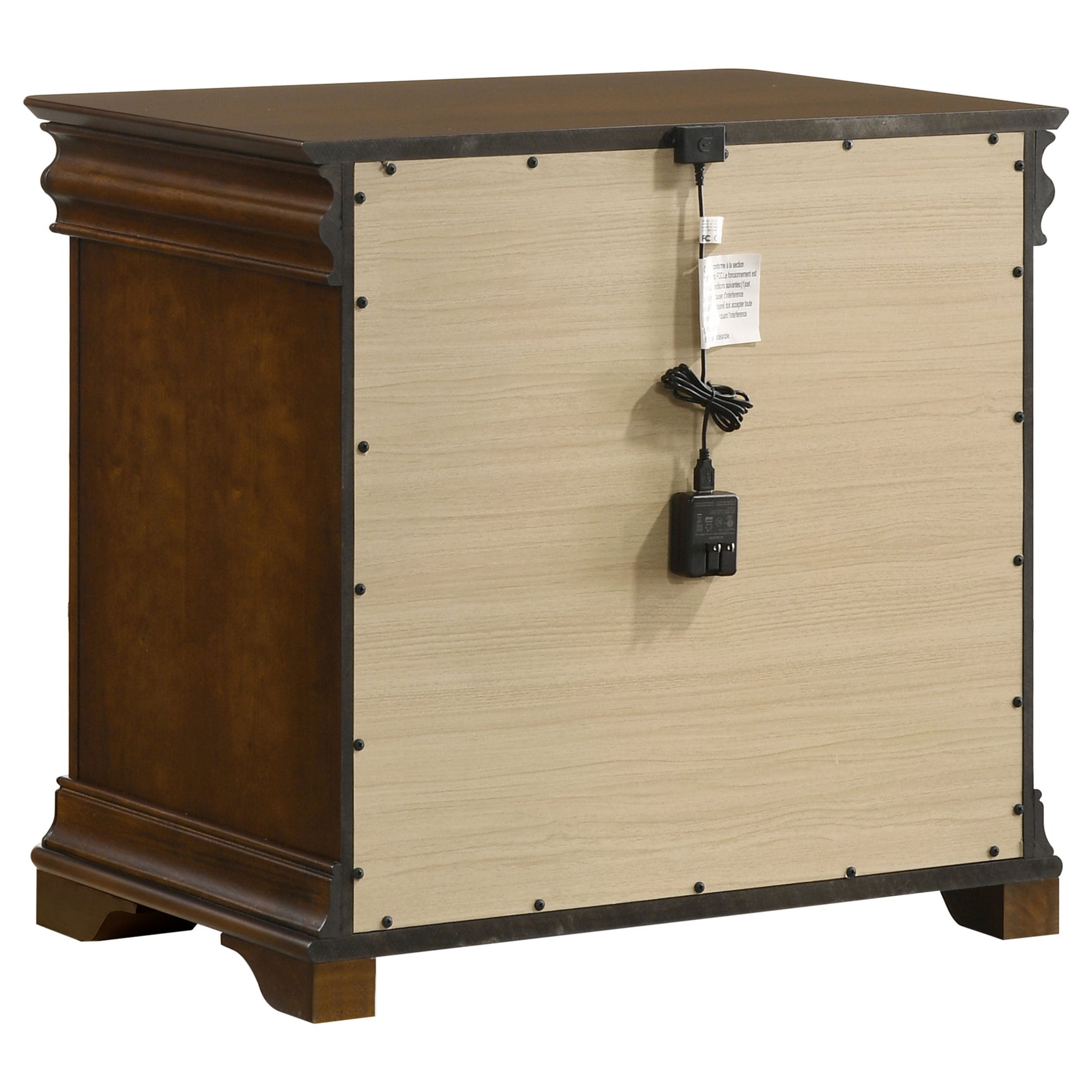 Garland Brown Cherry 4-piece Eastern King Bedroom Set - Ornate Home