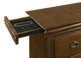 Garland Brown Cherry 4-piece Eastern King Bedroom Set - Ornate Home