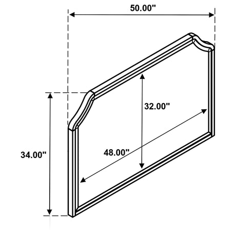 Garland Brown Cherry 4-piece Queen Bedroom Set - Ornate Home