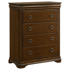 Garland Brown Cherry 5-piece Queen Bedroom Set - Ornate Home