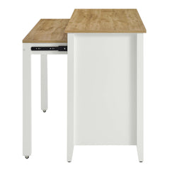 Garland Oak/White Kitchen Island - Ornate Home