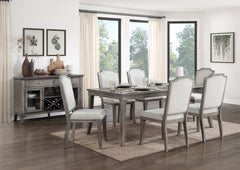 Garner Brown Gray Dining Table - Ornate Home