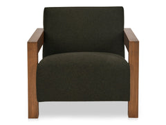 Garnet Olive Lounge Chair - Ornate Home