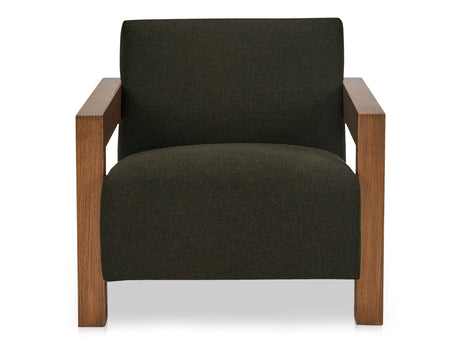 Garnet Olive Lounge Chair - Ornate Home