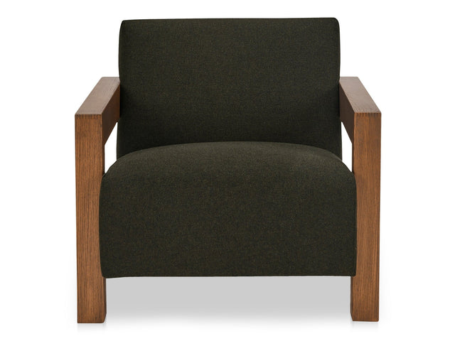 Garnet Olive Lounge Chair - Ornate Home