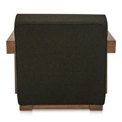 Garnet Olive Lounge Chair - Ornate Home