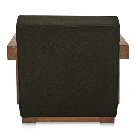 Garnet Olive Lounge Chair - Ornate Home