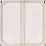 Garnet White Mosaic Starburst Wall Art - Clearance - Ornate Home