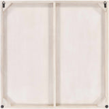 Garnet White Mosaic Starburst Wall Art - Ornate Home