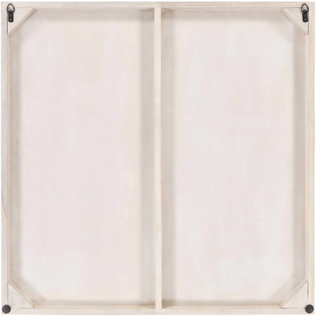 Garnet White Mosaic Starburst Wall Art - Ornate Home