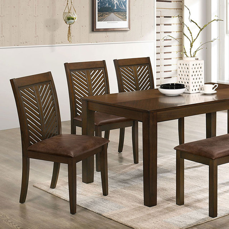 Garnett Walnut Dining Table - Ornate Home