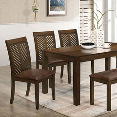 Garnett Walnut Dining Table - Ornate Home