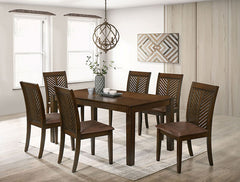 Garnett Walnut Dining Table - Ornate Home