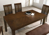 Garnett Walnut Dining Table - Ornate Home