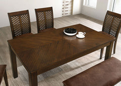 Garnett Walnut Dining Table - Ornate Home