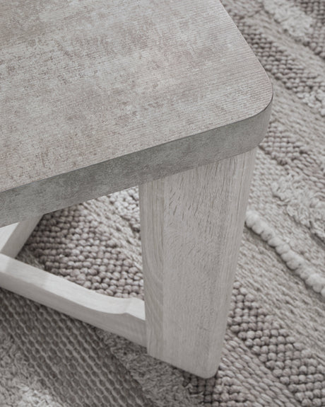 Garnilly Whitewash Occasional Table Set (Set of 3) - Ornate Home