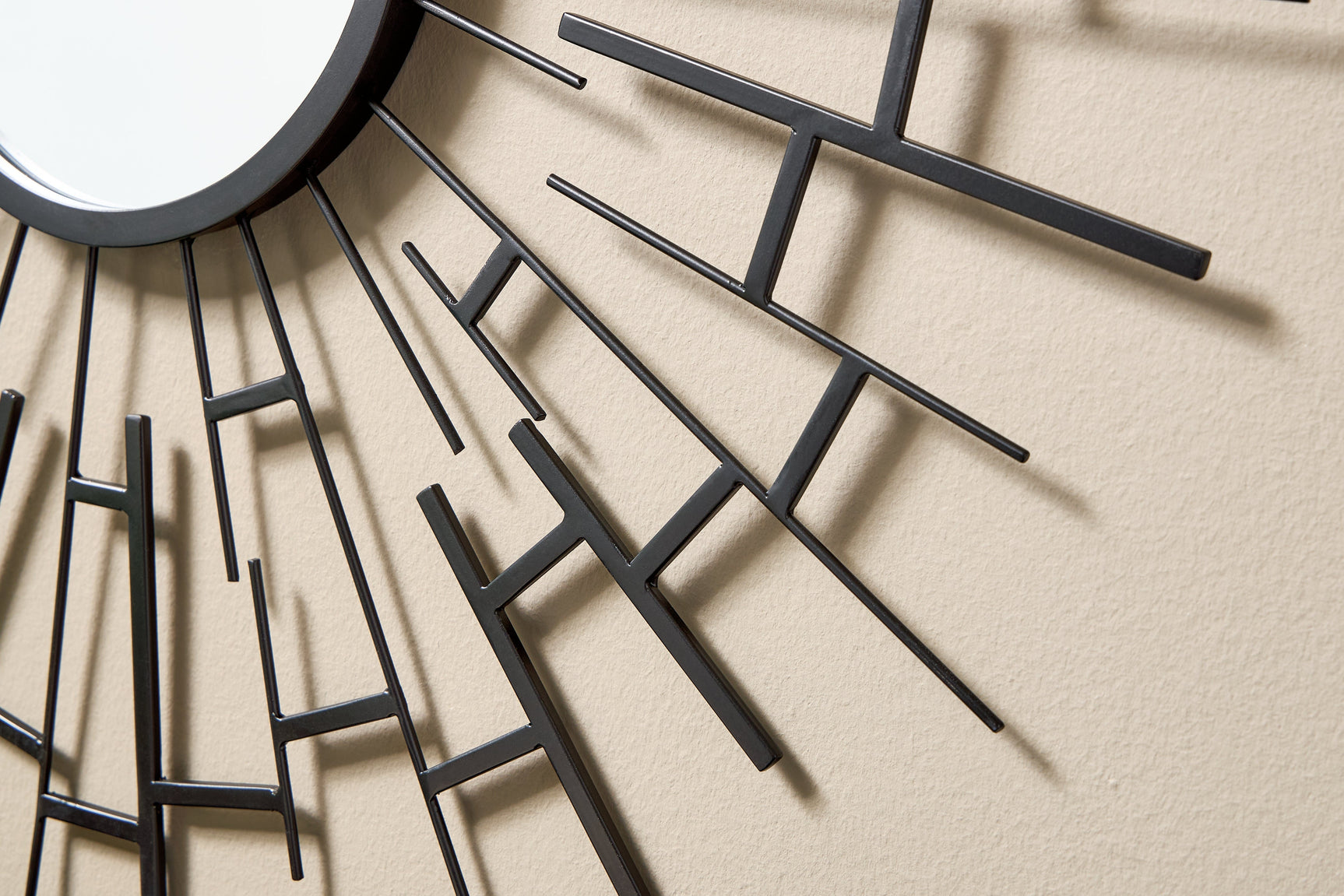 Garrenworth Black Accent Mirror (Online Special Price) - Ornate Home