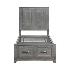 Garretson Gray 4-Piece Twin Bedroom Set - Ornate Home