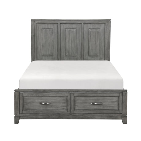 Garretson Gray 4-piece Queen Bedroom Set - Ornate Home