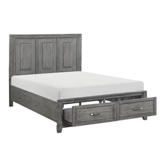 Garretson Gray 4-piece Queen Bedroom Set - Ornate Home