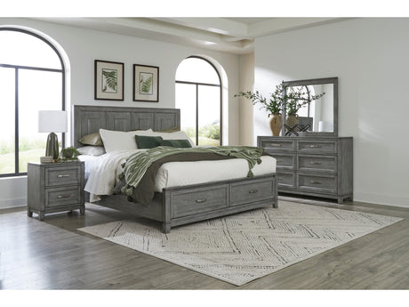 Garretson Gray 4-piece Queen Bedroom Set - Ornate Home